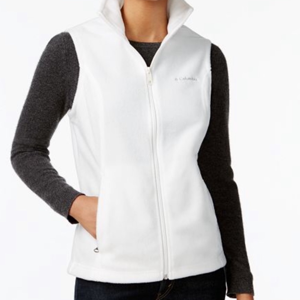 White Columbia Vest